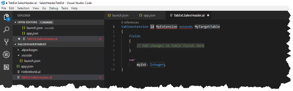 how-to-create-table-extension-in-visual-studio-code-mywebzone-in